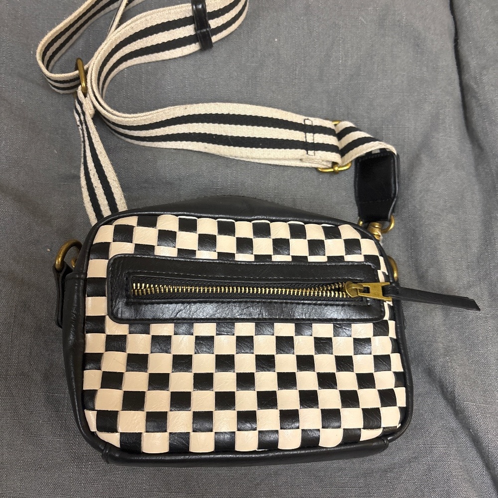 Checkered purse